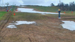 Sjezdovka skiareálu Hlubočky