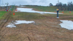 Sjezdovka skiareálu Hlubočky