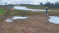 Sjezdovka skiareálu Hlubočky