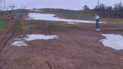 Sjezdovka skiareálu Hlubočky