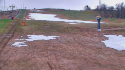 Sjezdovka skiareálu Hlubočky