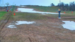 Sjezdovka skiareálu Hlubočky