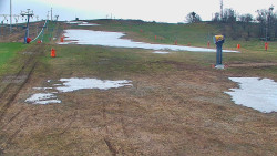 Sjezdovka skiareálu Hlubočky