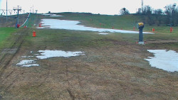 Sjezdovka skiareálu Hlubočky