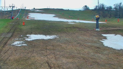 Sjezdovka skiareálu Hlubočky