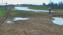 Sjezdovka skiareálu Hlubočky