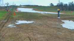 Sjezdovka skiareálu Hlubočky