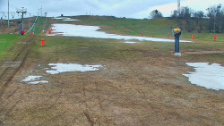 Sjezdovka skiareálu Hlubočky