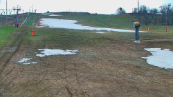 Sjezdovka skiareálu Hlubočky