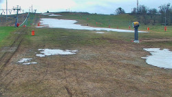 Sjezdovka skiareálu Hlubočky