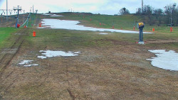 Sjezdovka skiareálu Hlubočky