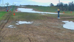 Sjezdovka skiareálu Hlubočky