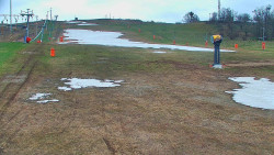 Sjezdovka skiareálu Hlubočky