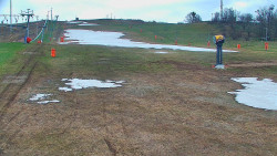 Sjezdovka skiareálu Hlubočky