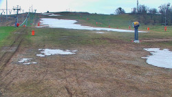 Sjezdovka skiareálu Hlubočky