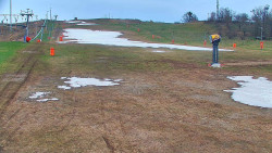 Sjezdovka skiareálu Hlubočky