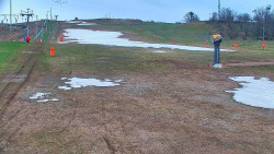 Sjezdovka skiareálu Hlubočky