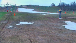 Sjezdovka skiareálu Hlubočky