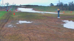 Sjezdovka skiareálu Hlubočky