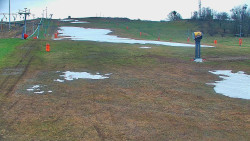 Sjezdovka skiareálu Hlubočky