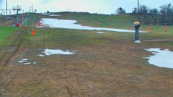 Sjezdovka skiareálu Hlubočky