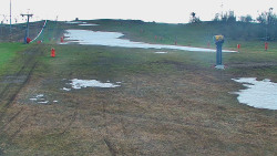 Sjezdovka skiareálu Hlubočky