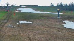 Sjezdovka skiareálu Hlubočky