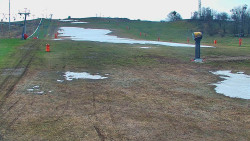 Sjezdovka skiareálu Hlubočky