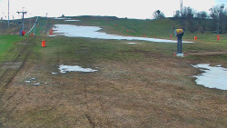 Sjezdovka skiareálu Hlubočky