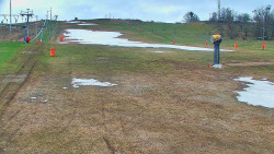 Sjezdovka skiareálu Hlubočky