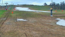 Sjezdovka skiareálu Hlubočky