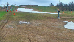 Sjezdovka skiareálu Hlubočky