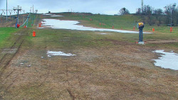 Sjezdovka skiareálu Hlubočky