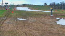 Sjezdovka skiareálu Hlubočky