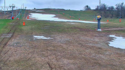 Sjezdovka skiareálu Hlubočky