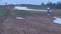 Sjezdovka skiareálu Hlubočky