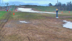 Sjezdovka skiareálu Hlubočky