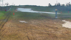 Sjezdovka skiareálu Hlubočky