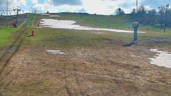 Sjezdovka skiareálu Hlubočky