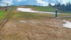 Sjezdovka skiareálu Hlubočky