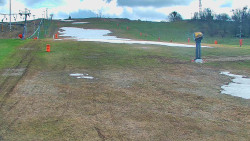 Sjezdovka skiareálu Hlubočky