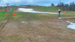 Sjezdovka skiareálu Hlubočky