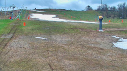 Sjezdovka skiareálu Hlubočky