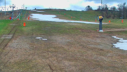 Sjezdovka skiareálu Hlubočky