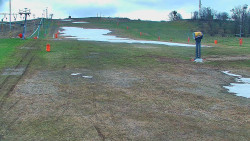 Sjezdovka skiareálu Hlubočky