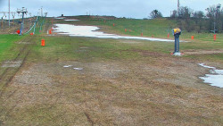 Sjezdovka skiareálu Hlubočky