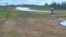 Sjezdovka skiareálu Hlubočky