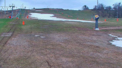 Sjezdovka skiareálu Hlubočky