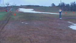 Sjezdovka skiareálu Hlubočky