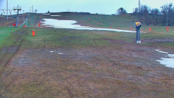 Sjezdovka skiareálu Hlubočky